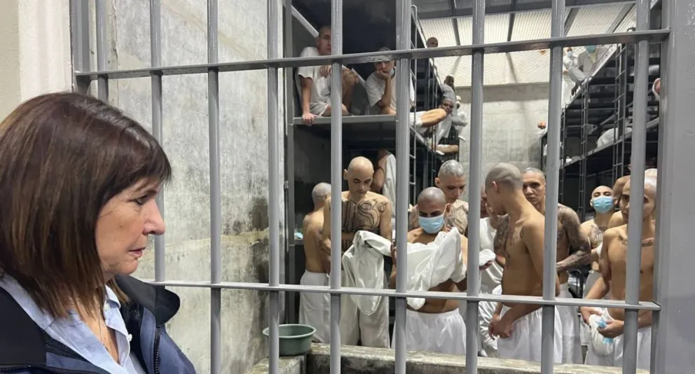 A lo Bukele: Patricia Bullrich se reunió con autoridades de justicia de El Salvador para replicar el modelo