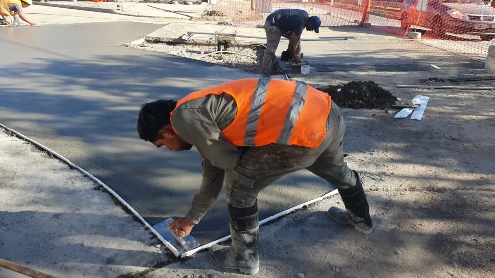 Remodelación de calles del norte de la ciudad