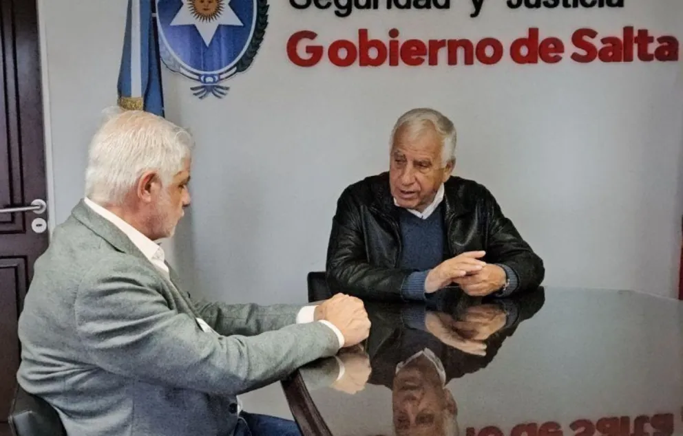 El ministro de Seguridad y Justicia sigue los pasos de Patricia Bullrich: se llevaron a cabo reuniones claves