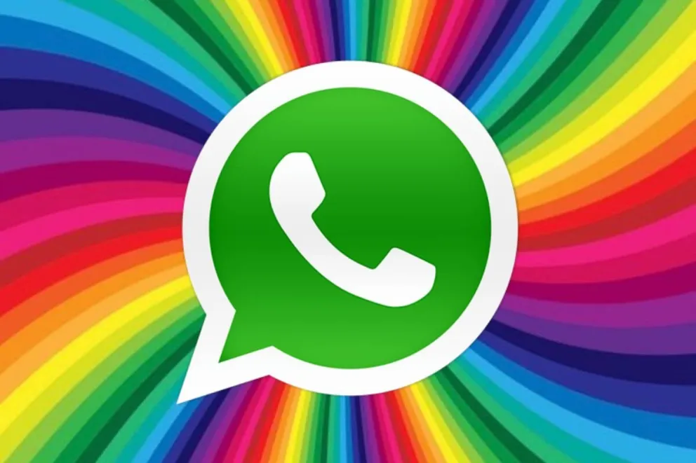 Transforma tu WhatsApp en un arcoíris, con estos sencillos pasos