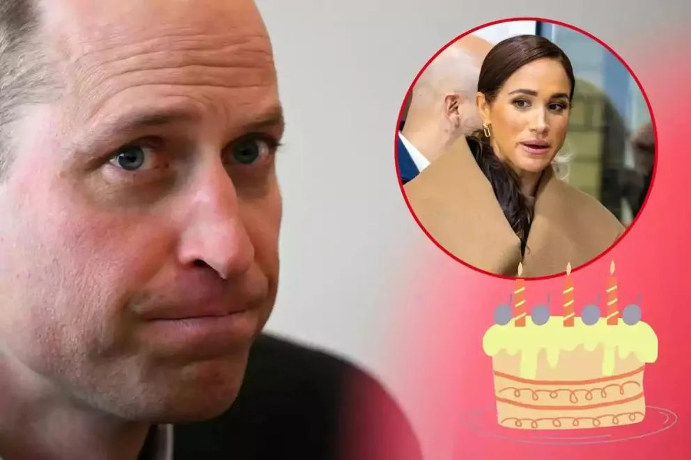 Príncipe Guillermo enfrenta un cumpleaños lleno de dificultades por culpa de Meghan Markle