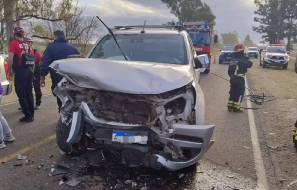 Fatídico accidente frontal en Ruta 5: murió un funcionario municipal