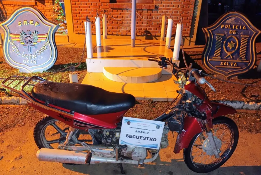 Secuestro de Moto