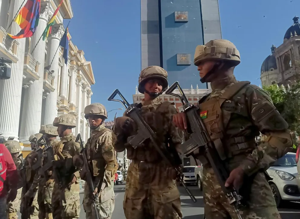 Intento de Golpe de Estado en Bolivia: militares ocupan la Casa de Gobierno