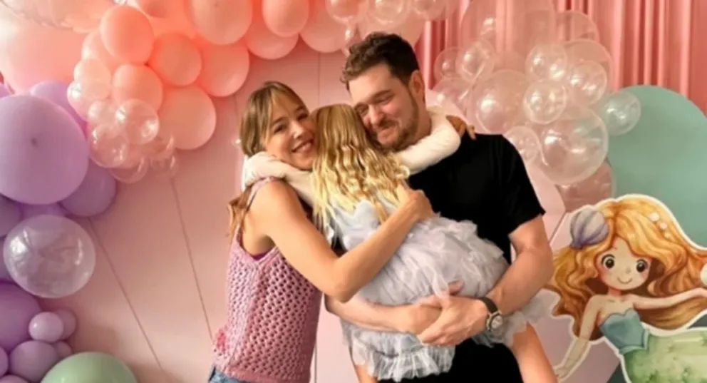 La fiesta temática de la hija de Luisana Lopilato y Michael Bublé: celebraron su sexto cumpleaños bajo el mar