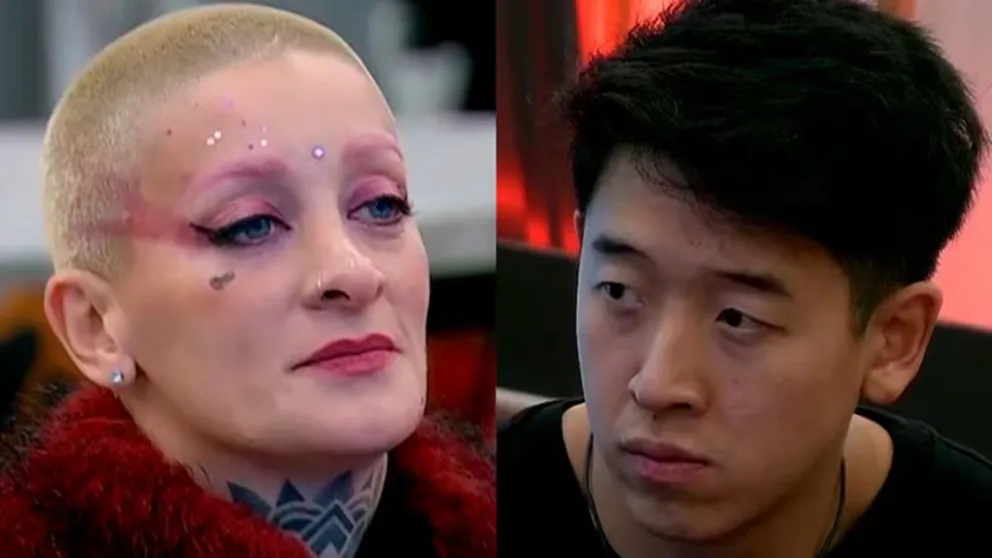Momento histórico en Gran Hermano: Furia Scaglione y Martín Ku se reconciliaron en vivo