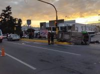 Terrible accidente en Avenida Paraguay: un hombre resultó herido de gravedad 