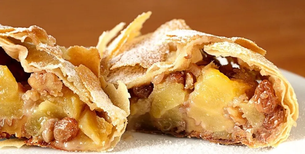 strudel de manzana-receta