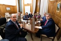 Pacto de Mayo: Gustavo Sáenz y otros gobernadores se reunieron con Guillermo Francos en Casa Rosada