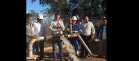 En trabajo conjunto con Provincia, Aguas del Norte inauguró un nuevo pozo en el departamento San Martín 