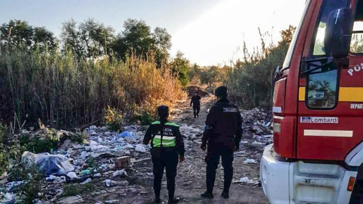 Ruta 34 hombre quemado
