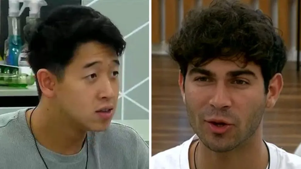 El tenso clima que generó la entrada de Martín Ku a la casa de Gran Hermano: un frío reencuentro con Nicolás