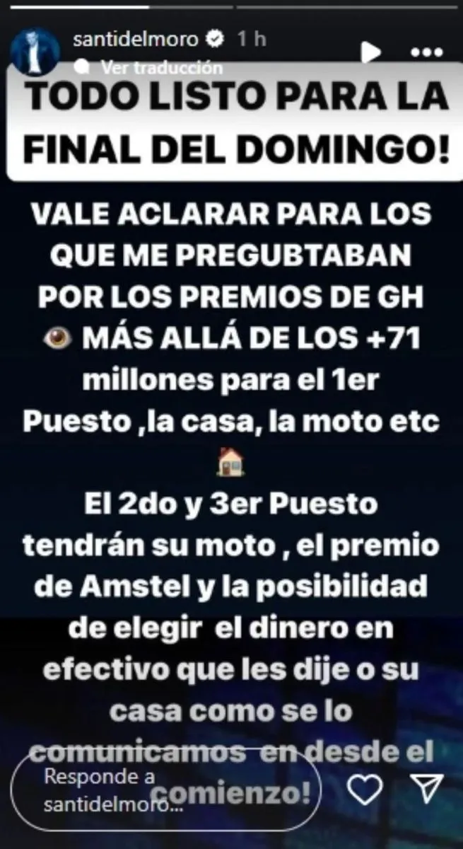 Santiago del Moro-Gran Hermano