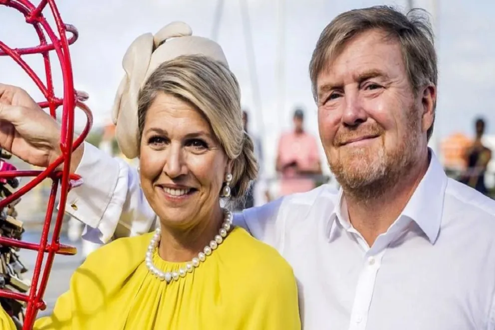 El rey Guillermo dejó a Máxima de los Países Bajos y se fue