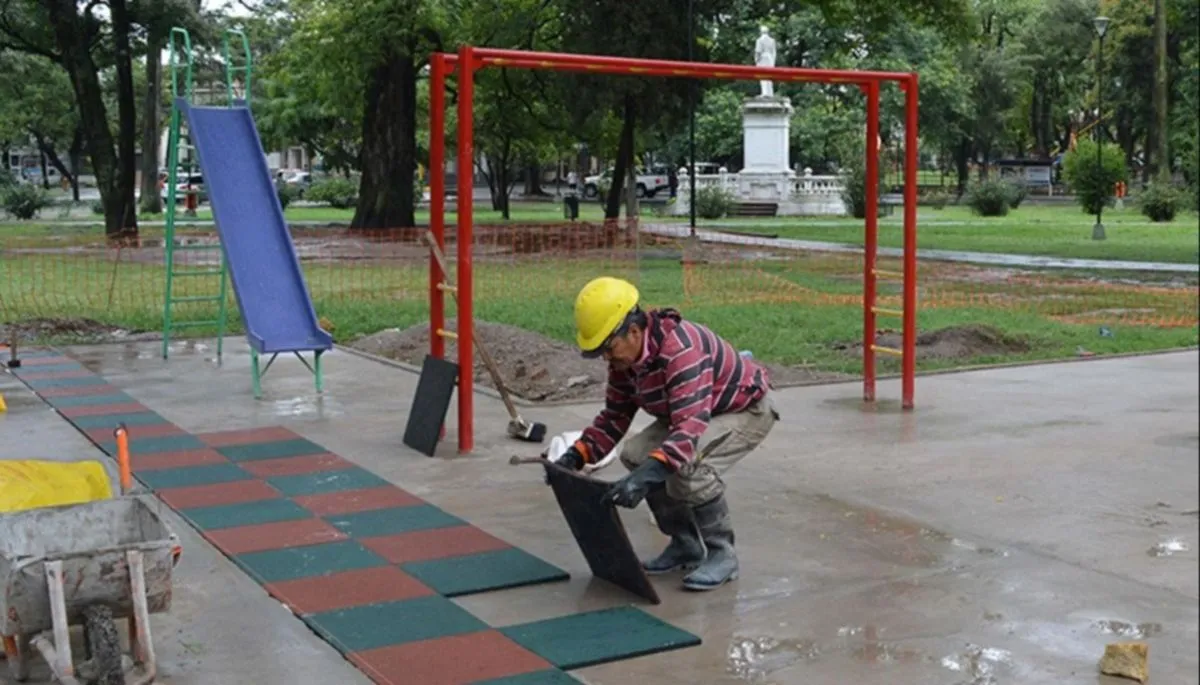 Plaza para ni&ntilde;os con TEA