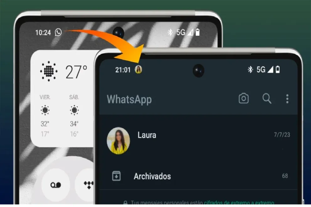 Descubrí cómo hacer para que la foto del contacto aparezca en las notificaciones de mensaje de WhatsApp