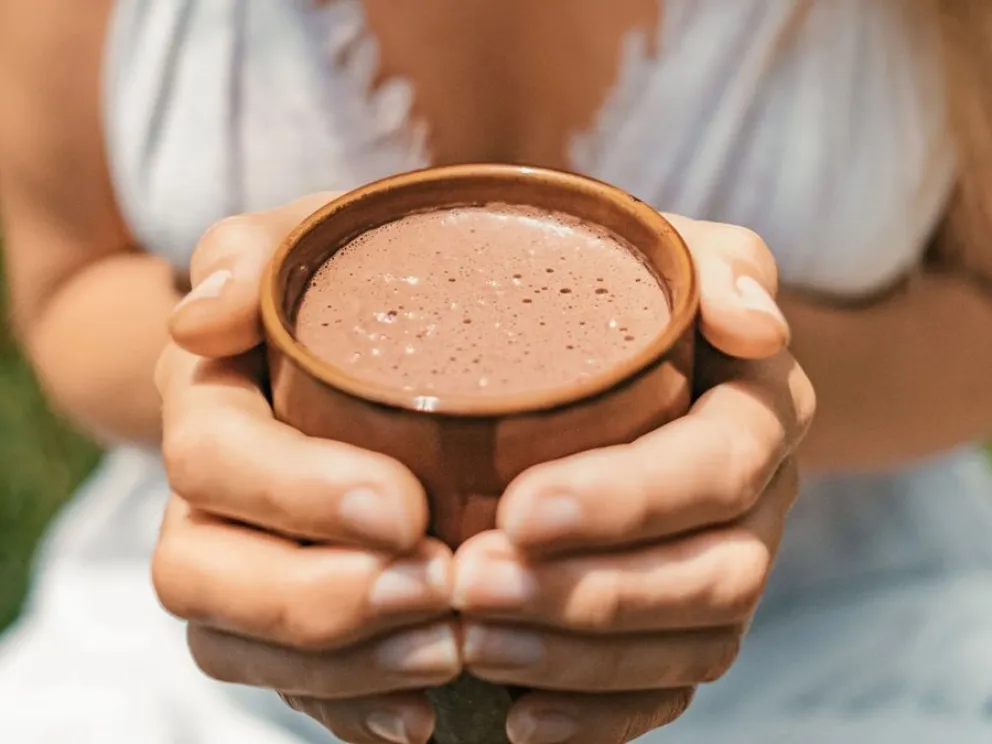 chocolate caliente-receta