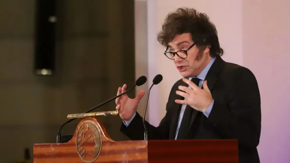 Para Javier Milei, la economía del país está mostrando los primeros indicios de recuperación