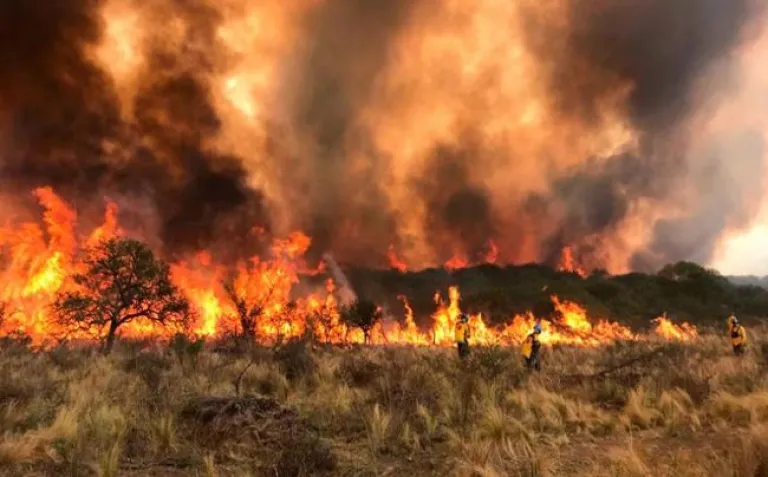 Incendios en Salta