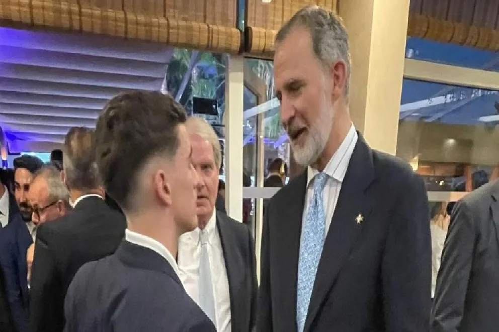 Las redes reaccionan a lo que le ha dicho el rey Felipe a Gavi tras encontrarse con la princesa Leonor