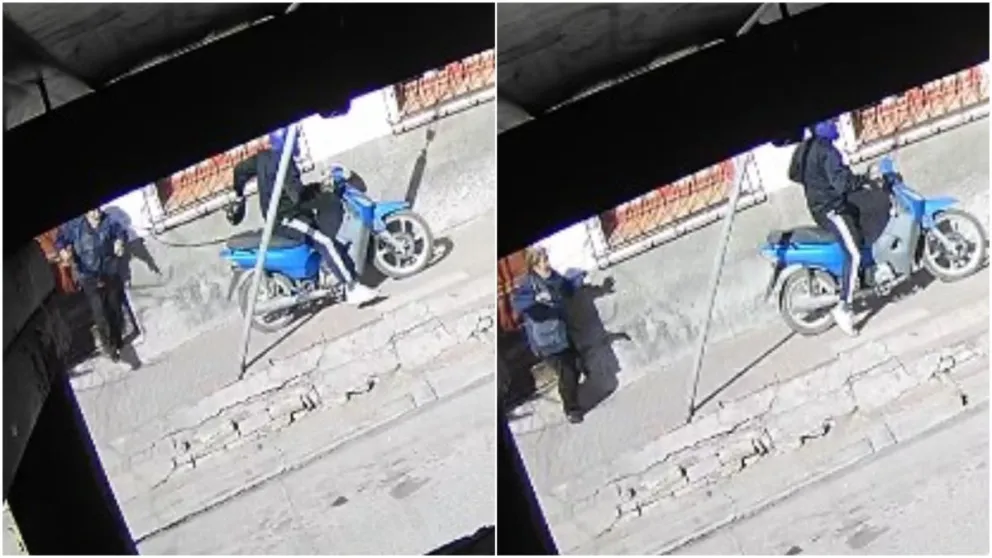 Motochorro atacó a una abuela salteña: la tiró al piso y está grave