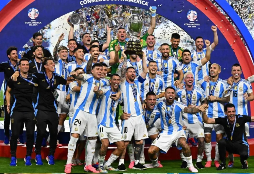 Argentina bicampeón de la Copa América