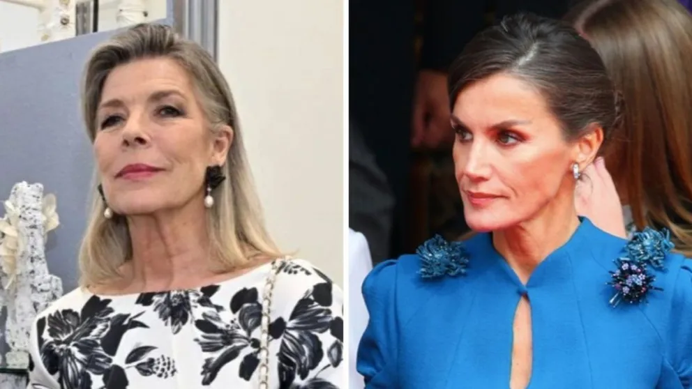 Desvelado el problema que estalló la rivalidad entre la reina Letizia y Carolina de Mónaco