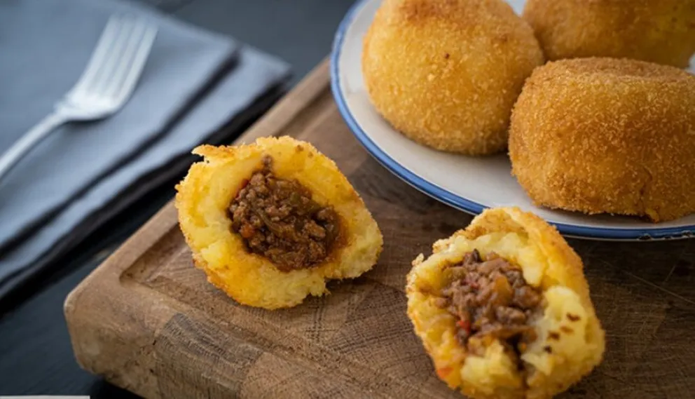 bombas de papa-receta