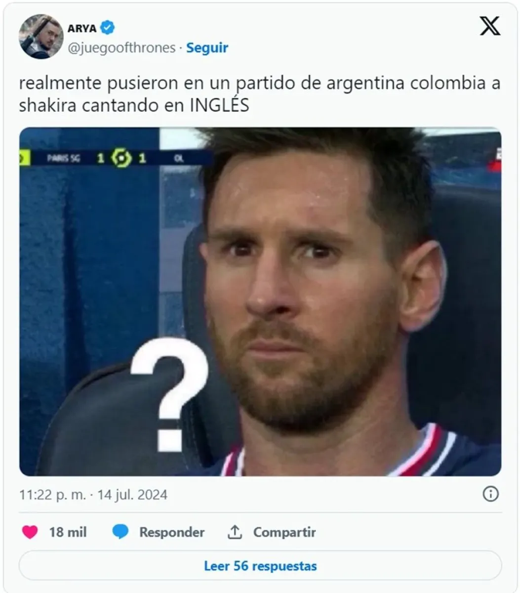 Shakira-Copa Am&eacute;rica