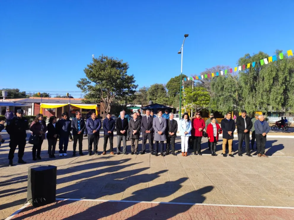 Franco Hernández Berni participó de las Fiestas Patronales de General Ballivián