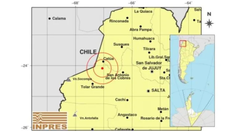 TEMBLOR EN SALTA