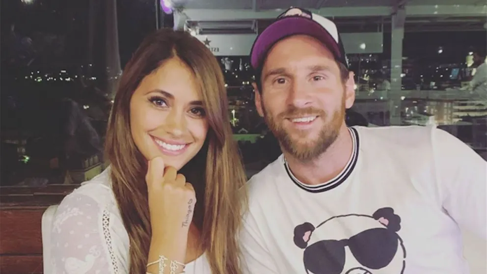 Este fue el beso de Antonela Roccuzzo a Messi que terminó siendo uno de los más comentados en redes sociales