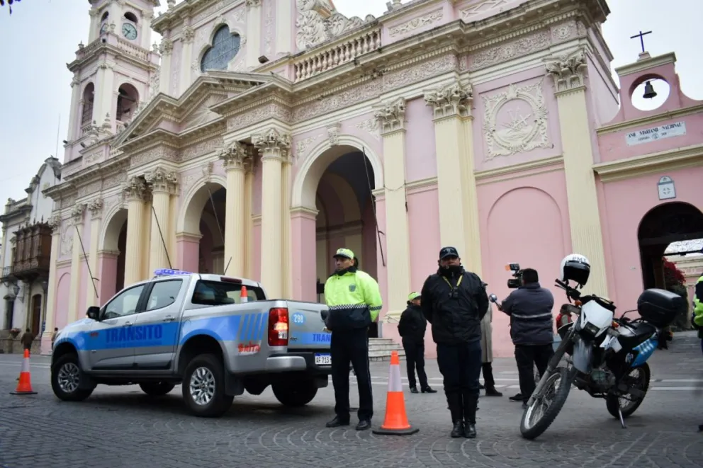 Operativo de tránsito por la entronización del Milagro: habrá cortes y desvíos