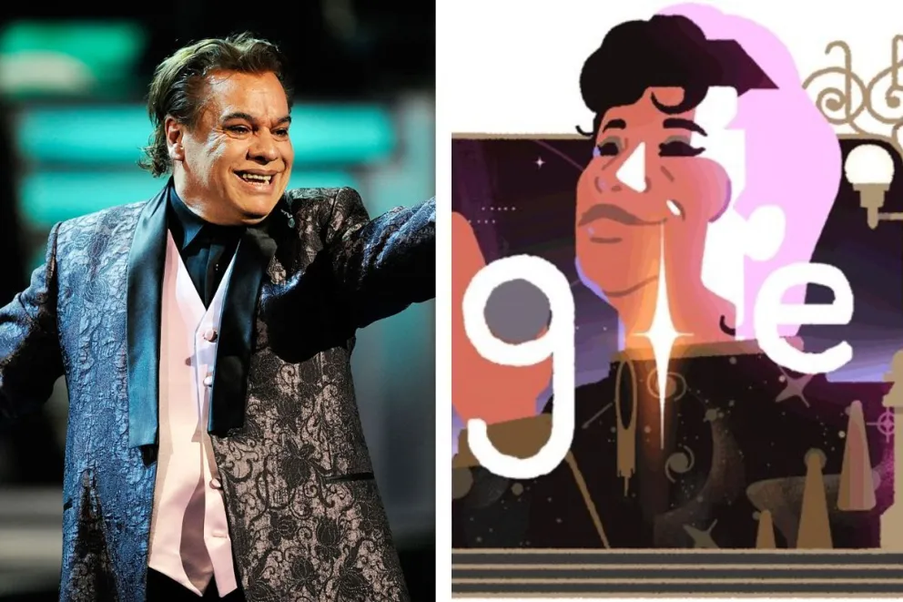 Google rinde homenaje al Icónico Juan Gabriel con un Doodle vibrante y nostálgico