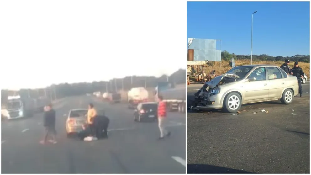 Otra vez un accidente de tránsito en la Ruta 9/34: una persona resultó gravemente herida