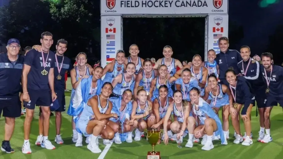 Orgullo salteño: Bárbara Raposo se consagró campeona de la Copa Panamericana con Las Leoncitas