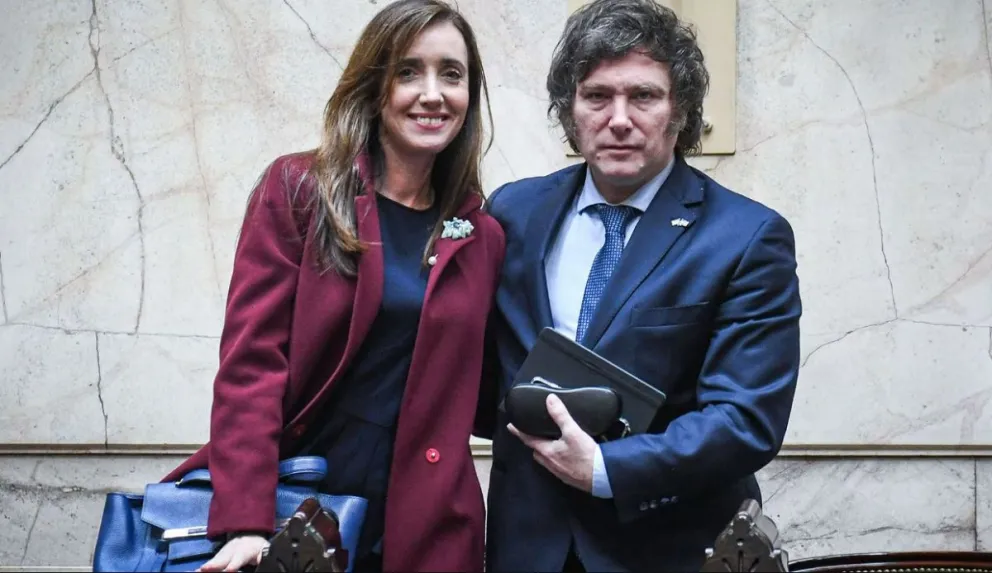 Le soltó la mano: Javier Milei se distancia de Victoria Villarruel tras su posteo apoyando a Enzo Fernández