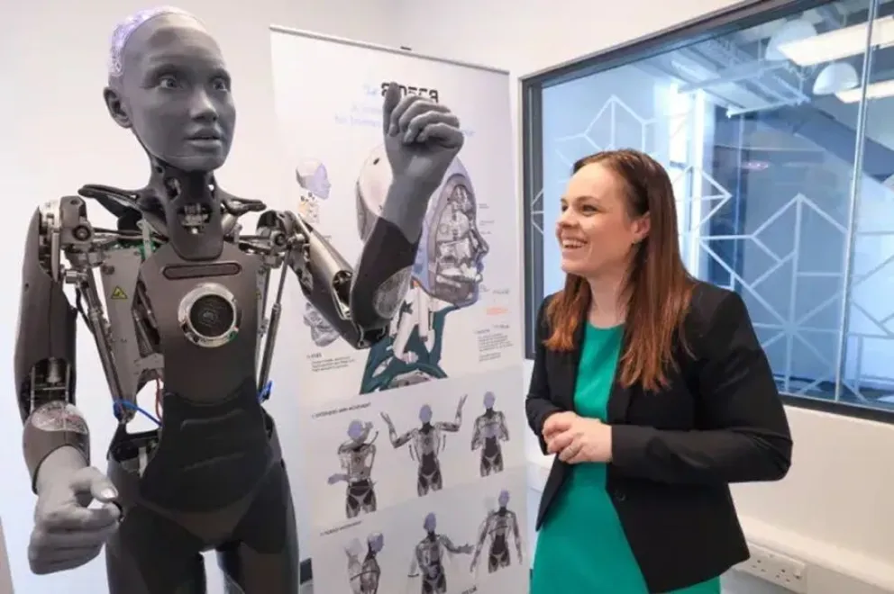 Ameca-robot humanoide