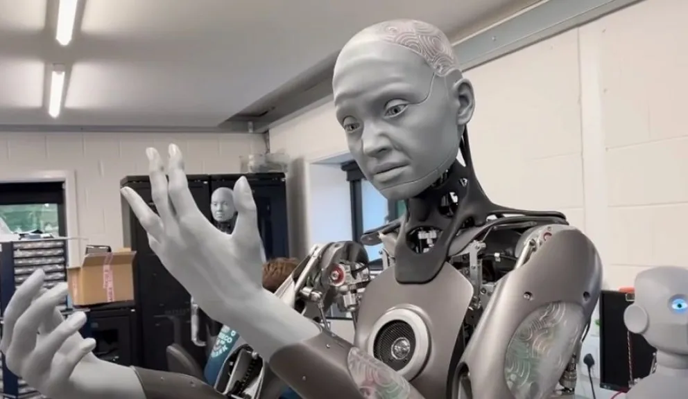 Ameca-robot humanoide