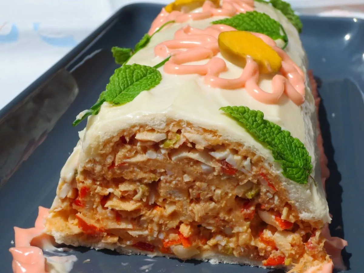 pastel fr&iacute;o de at&uacute;n