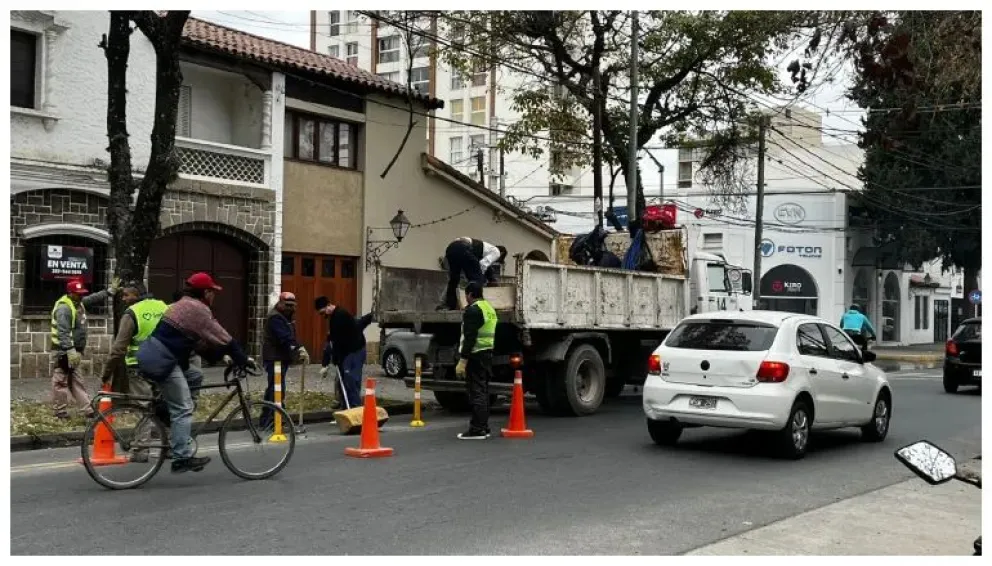 Para evitar accidentes, reemplazarán las ciclovías de Avenida Belgrano