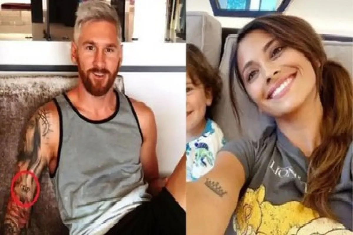 antonela y messi