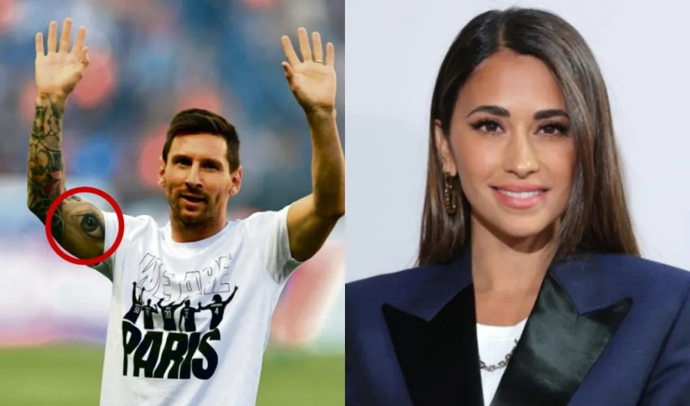 Este fue el primer tatuaje que se hicieron juntos Lionel Messi y Antonela Roccuzzo