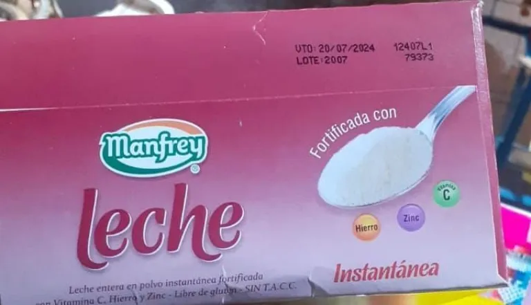 LECHE VENCIDA RITA GUEVARA MUNICIPALIDAD DE CAFAYATE