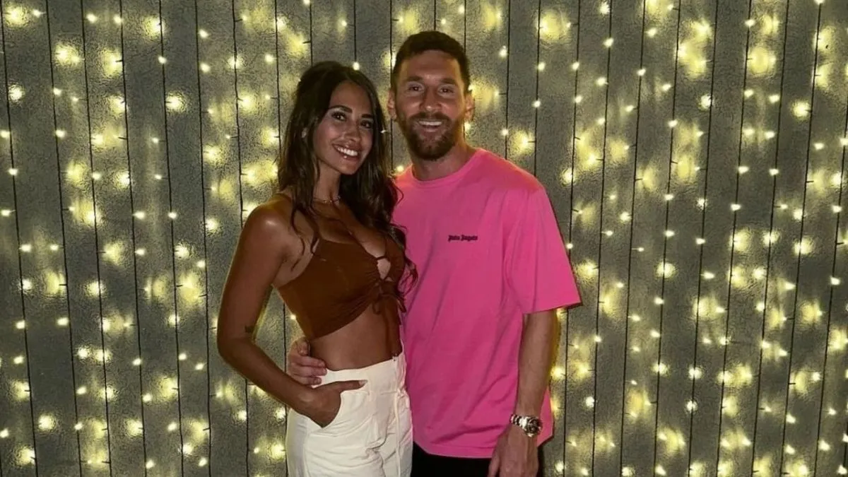 ANTONELA Y MESSI