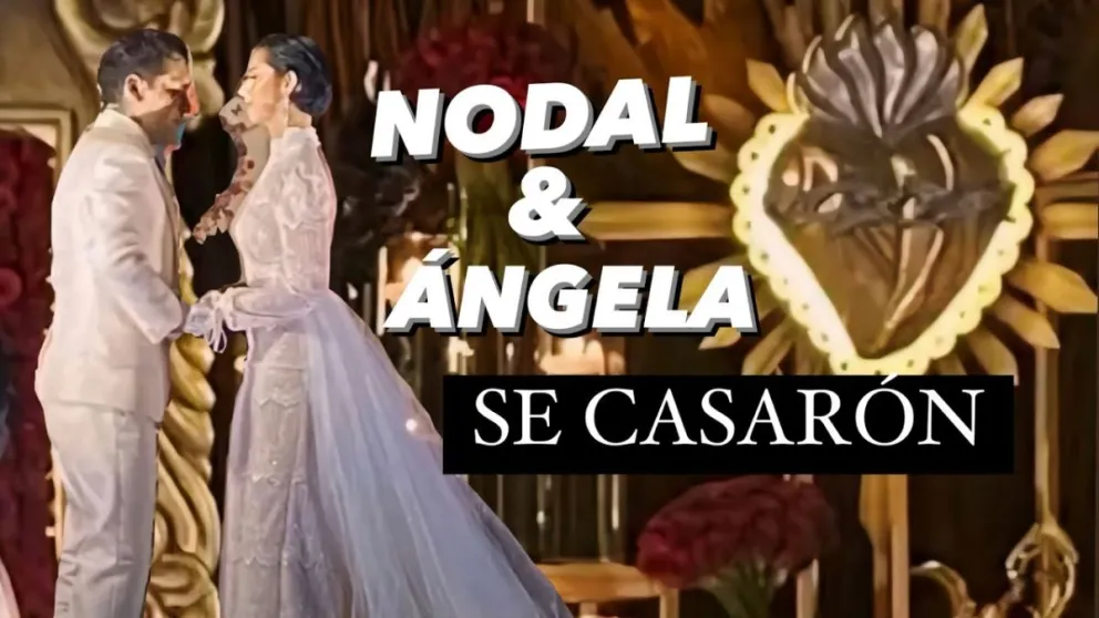 Sorpresa en el altar: Ángela Aguilar y Christian Nodal se han casado