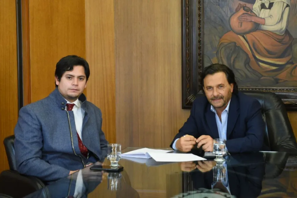 Franco Hernández Berni se reunió con Gustavo Sáenz para proyectar las obras a realizar en Tartagal