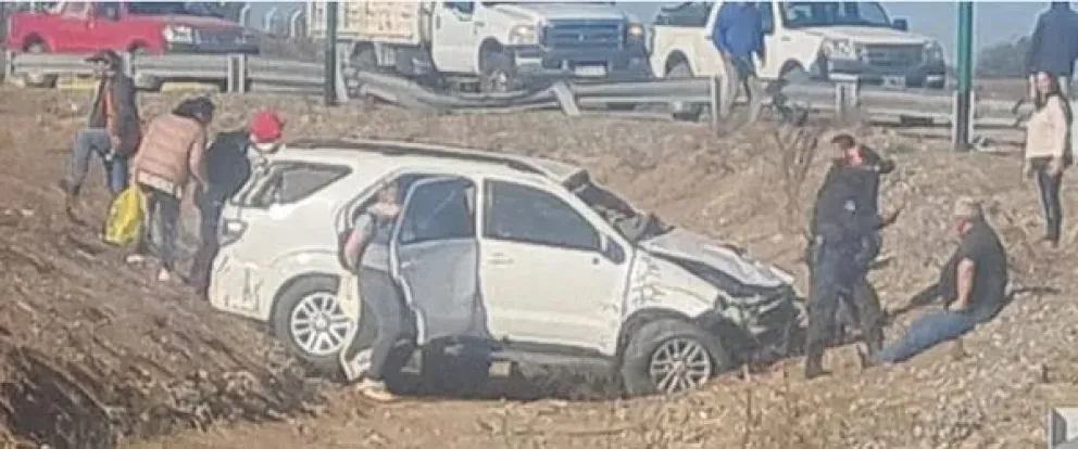 Terrible accidente en Circunvalación Norte: una familia cordobesa se salvó de milagro