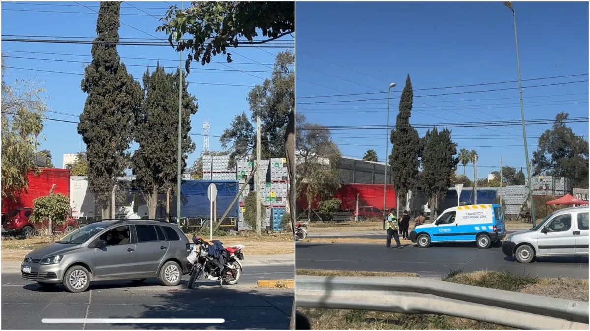 Accidente en Avenida Tavella 