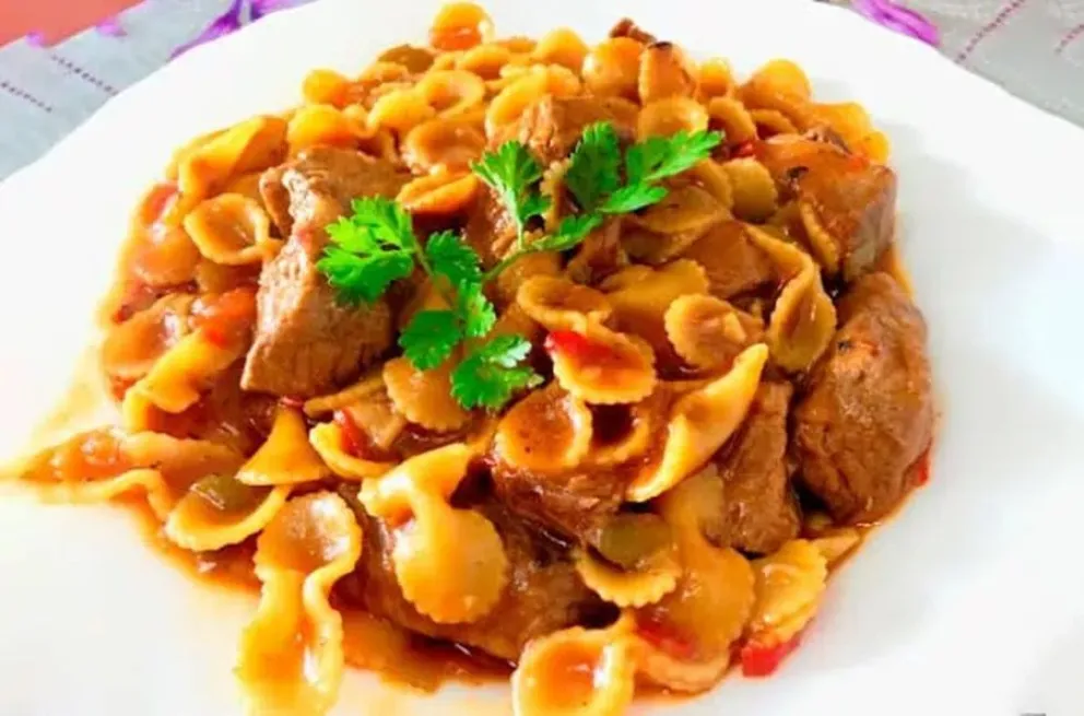 guiso de fideos